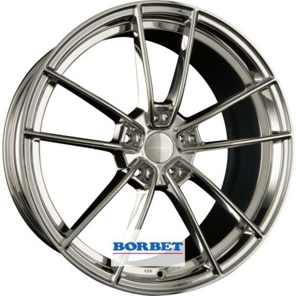 Borbet FF1 farba: deep black matt