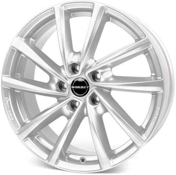 Borbet V farba: kristalovo strieborny