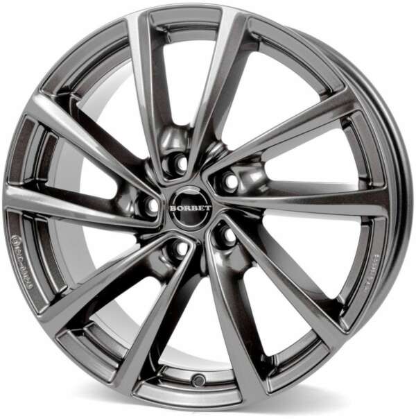 Borbet V farba: mistral antrazit leskly