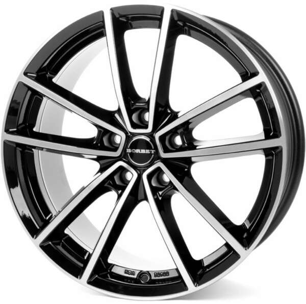 Borbet W farba: cierno lesteny leskly