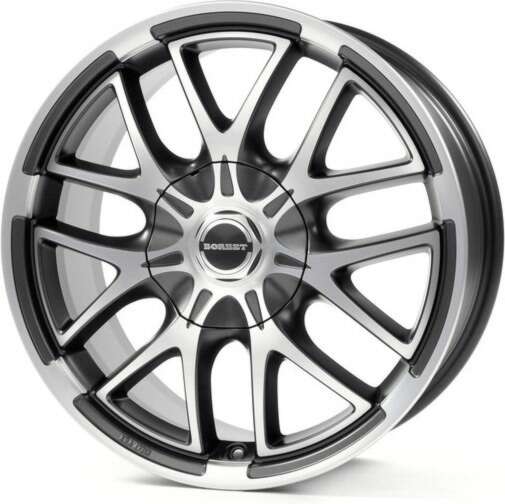 Borbet XA farba: mistral anthrazit-lesteny matn