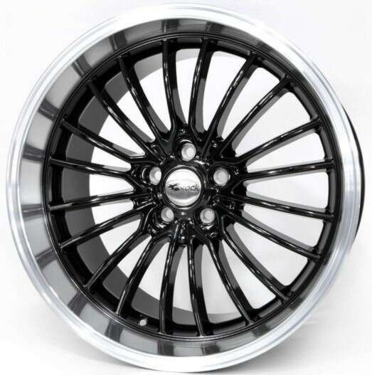 Brock B24-GP farba: sghp - leštený límec + čierny lesk