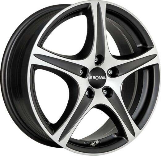 Ronal R56 farba: MATTSCHWARZ-FRONTKOPIERT