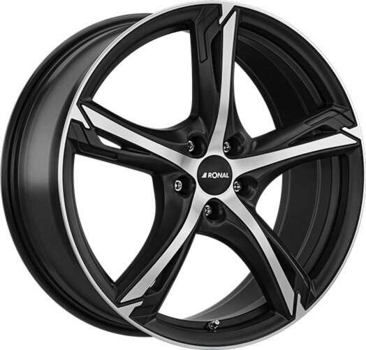 Ronal R62 farba: jetblack - matt - frontkopiert