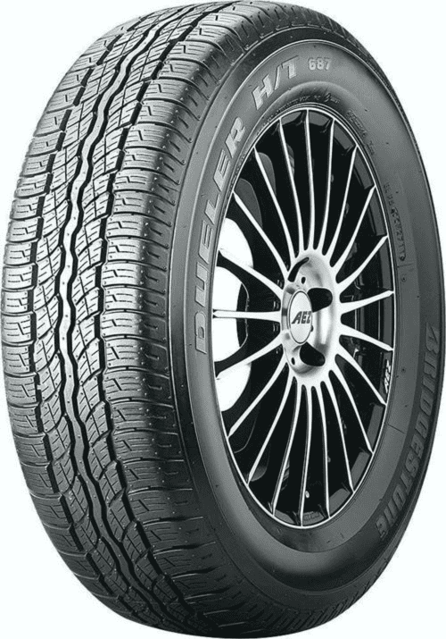 Gumik személy szerint nyári 235/55R18 100H Bridgestone DUELER 687 H/T