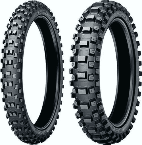 Négyévszakos motorkerékpár gumik 100/100R18 59M Dunlop GEOMAX MX3S