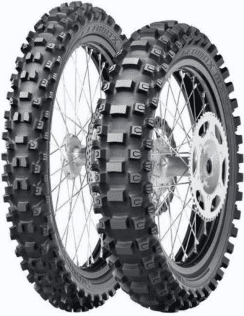 Négyévszakos motorkerékpár gumik 100/90R19 57M Dunlop GEOMAX MX33