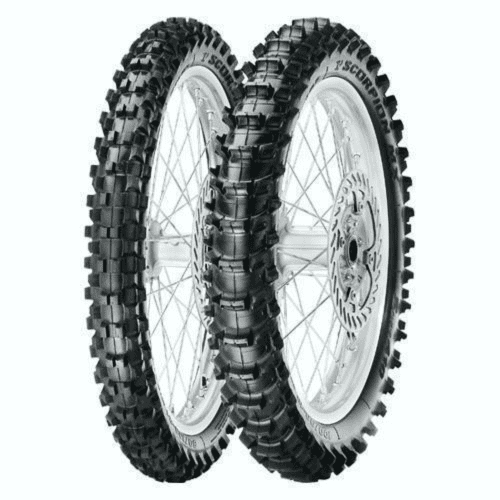 Négyévszakos motorkerékpár gumik 100/90R19 57M Pirelli SCORPION MX SOFT