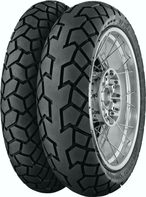 Négyévszakos motorkerékpár gumik 100/90R19 57T Continental TKC 70 TWINDURO
