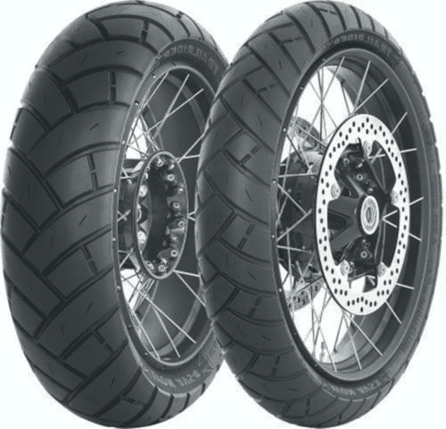 Négyévszakos motorkerékpár gumik 100/90R19 57V Avon TRAILRIDER AV53