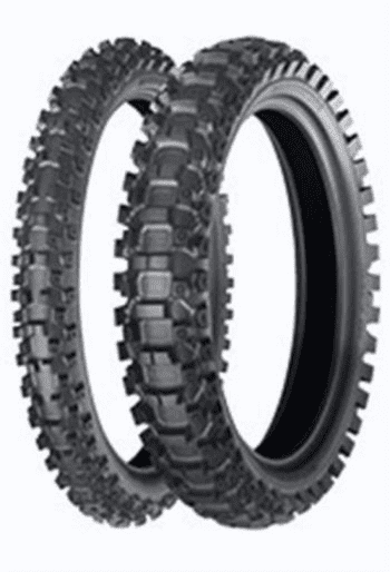 Négyévszakos motorkerékpár gumik 110/100R18 64M Bridgestone BATTLECROSS X20R