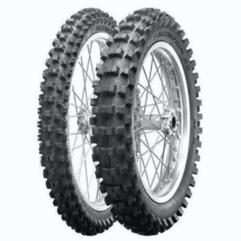 Négyévszakos motorkerékpár gumik 110/100R18 64M Pirelli SCORPION XC MID SOFT