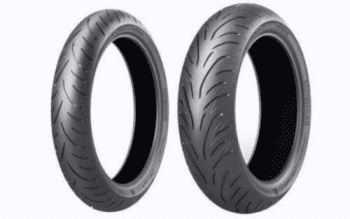 Négyévszakos motorkerékpár gumik 110/80R19 59W Bridgestone BATTLAX T31F