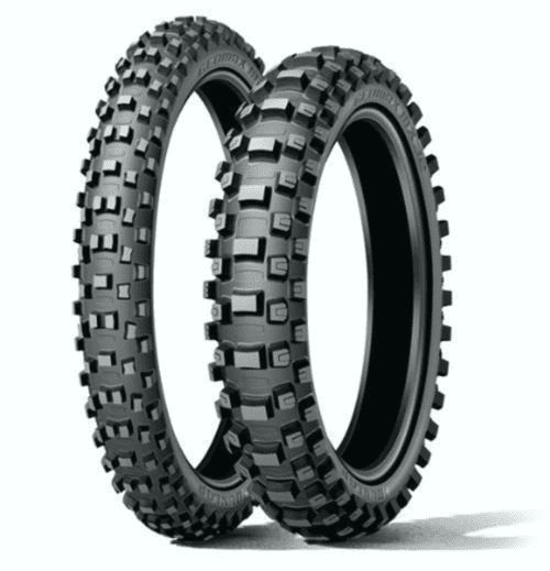 Négyévszakos motorkerékpár gumik 110/90R19 62M Dunlop GEOMAX MX32