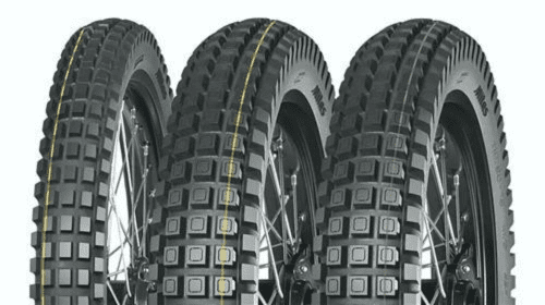 Négyévszakos motorkerékpár gumik 110/90R19 62P Mitas ENDURO HYBRID