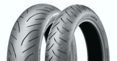 Négyévszakos motorkerékpár gumik 120/70R14 55H Bridgestone BATTLAX SC2F
