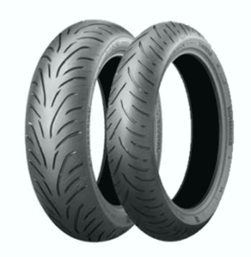 Négyévszakos motorkerékpár gumik 120/70R15 56H Bridgestone BATTLAX SC2F RAIN