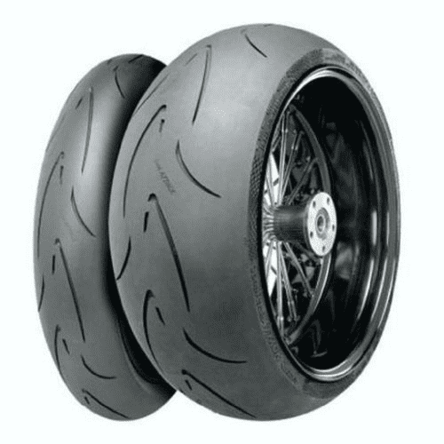 Négyévszakos motorkerékpár gumik 120/70R17 58W Continental CONTI RACE ATTACK COMPEND MED