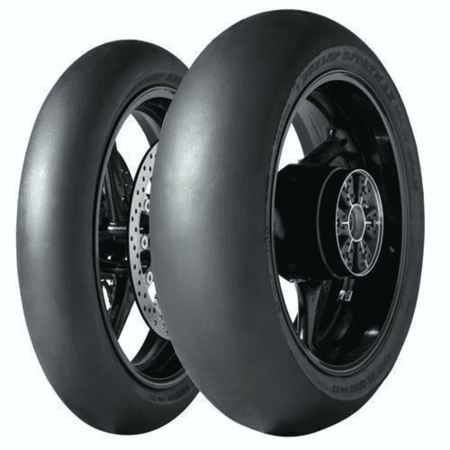 Négyévszakos motorkerékpár gumik 120/70R17 Dunlop RACER SLICK D212