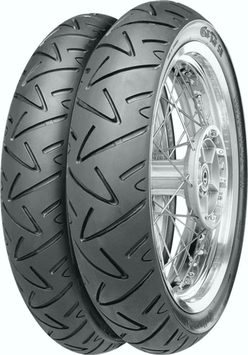 Négyévszakos motorkerékpár gumik 130/70R10 59M Continental CONTI TWIST