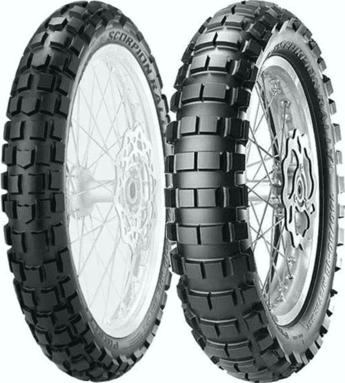 Négyévszakos motorkerékpár gumik 140/80R18 70R Pirelli SCORPION RALLY