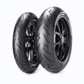 Négyévszakos motorkerékpár gumik 180/55R17 73W Pirelli DIABLO ROSSO II