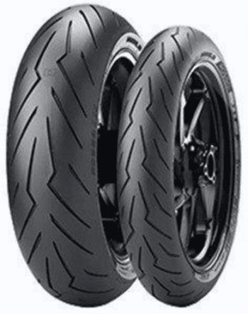 Négyévszakos motorkerékpár gumik 180/55R17 73W Pirelli DIABLO ROSSO III
