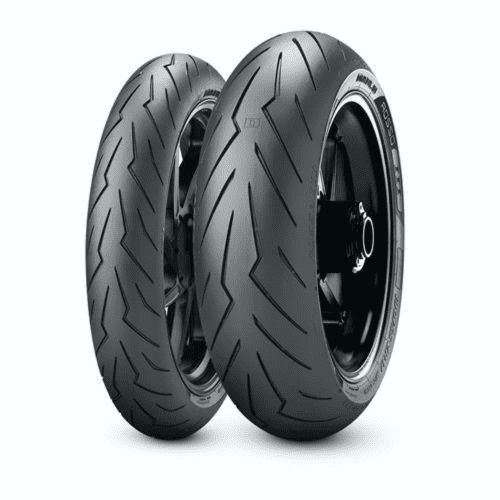Négyévszakos motorkerékpár gumik 190/50R17 73W Pirelli DIABLO ROSSO III
