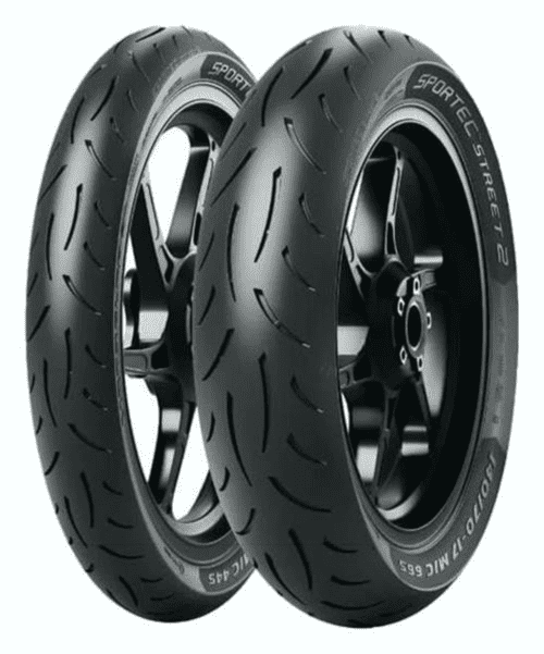 Négyévszakos motorkerékpár gumik 70/90R14 34S Metzeler SPORTEC STREET 2