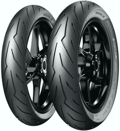Négyévszakos motorkerékpár gumik 70/90R17 38S Pirelli DIABLO ROSSO SPORT