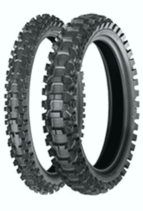 Négyévszakos motorkerékpár gumik 80/100R21 51M Bridgestone BATTLECROSS X20F