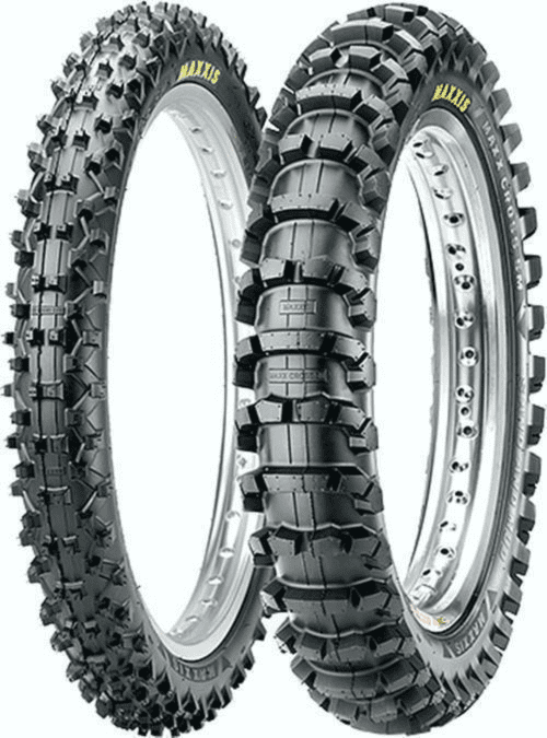 Négyévszakos motorkerékpár gumik 80/100R21 51M Maxxis M7307
