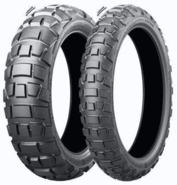 Négyévszakos motorkerékpár gumik 80/100R21 51P Bridgestone ADVENTURECROSS AX41F