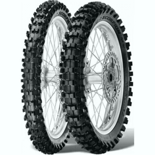 Négyévszakos motorkerékpár gumik 90/100R21 57M Pirelli SCORPION MX MID SOFT