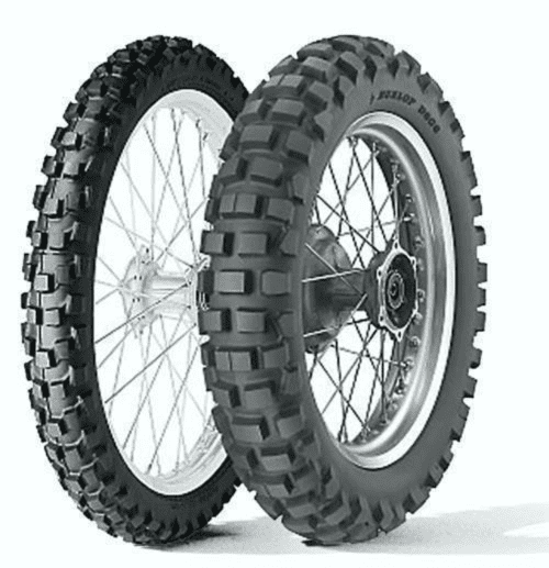 Négyévszakos motorkerékpár gumik 90/90R21 54R Dunlop D606