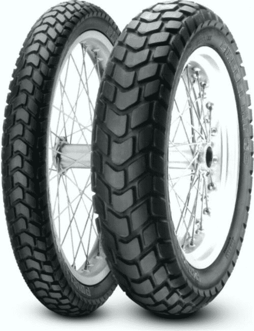 Négyévszakos motorkerékpár gumik 90/90R21 54S Pirelli MT 60