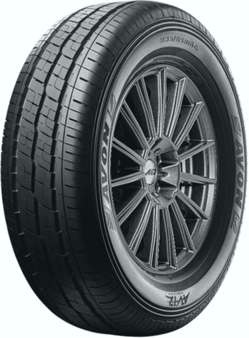 Nyári kisteherautó gumik 225/75R16 121/120R Avon AV12