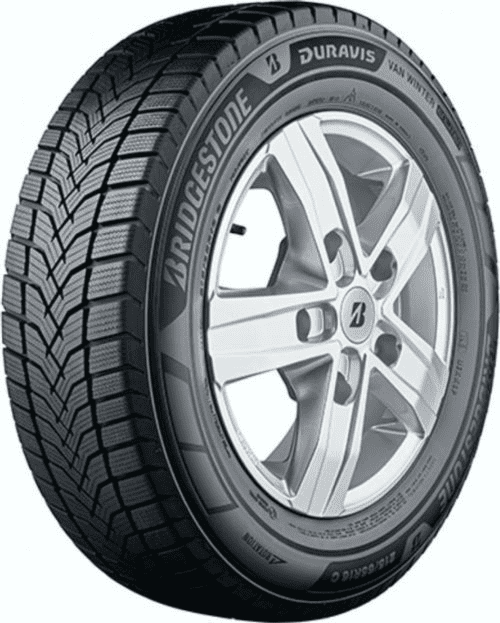 Téli kisteherautó gumik 195/60R16 99/97T Bridgestone DURAVIS VAN WINTER